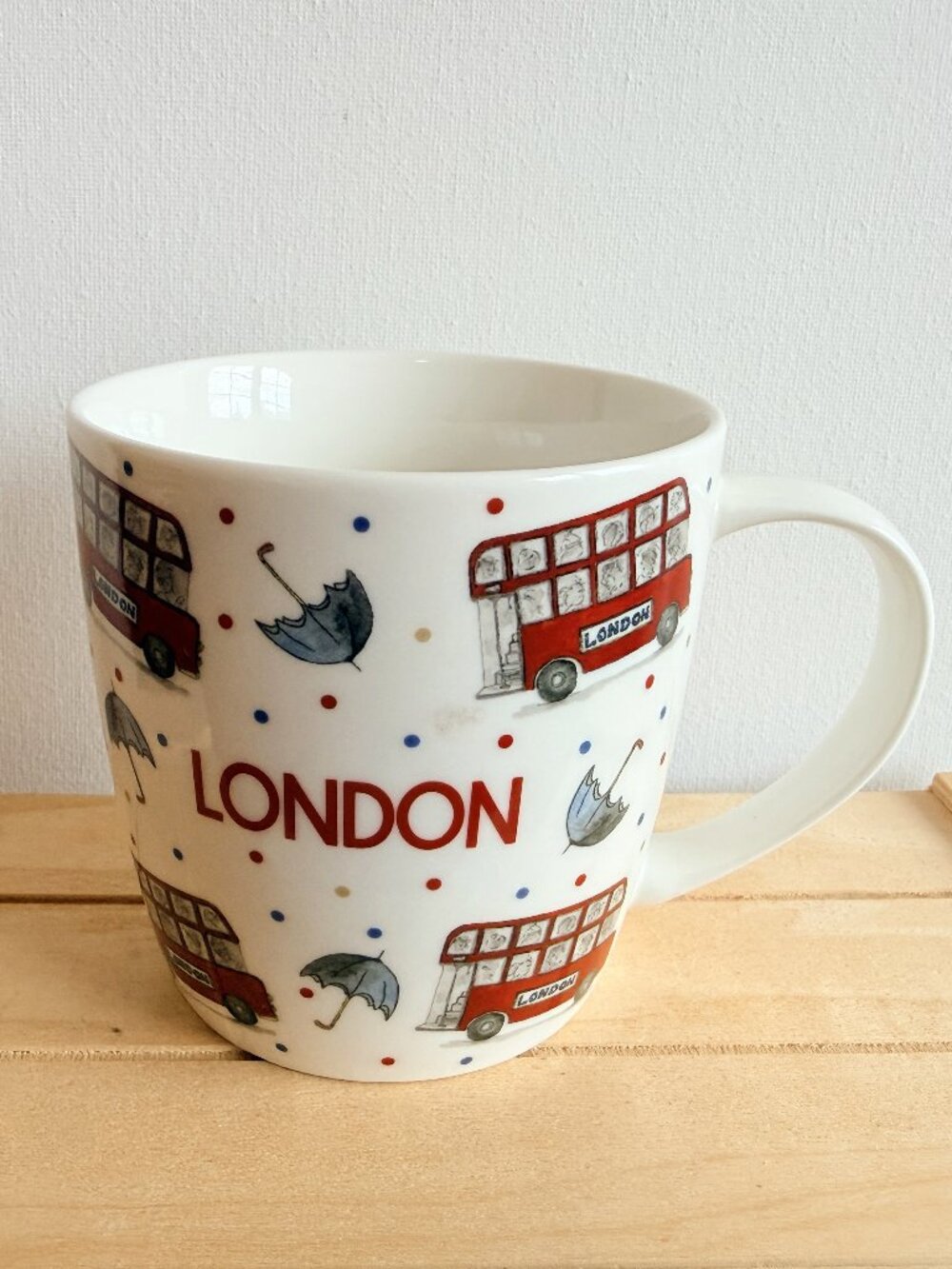 Milly Green London Themed China Mug Designed in Britain